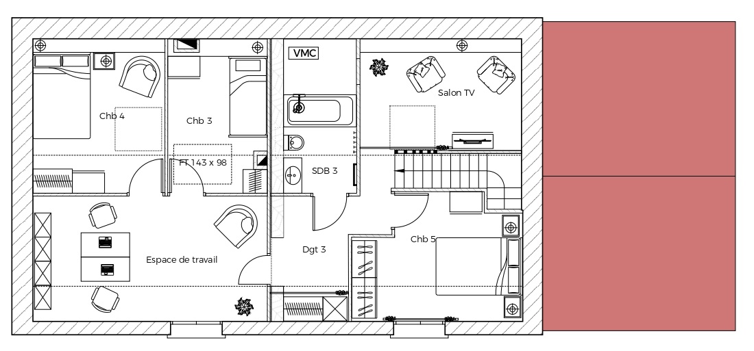 Duplex locatif Beynost